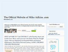 Tablet Screenshot of mikeadkins.com